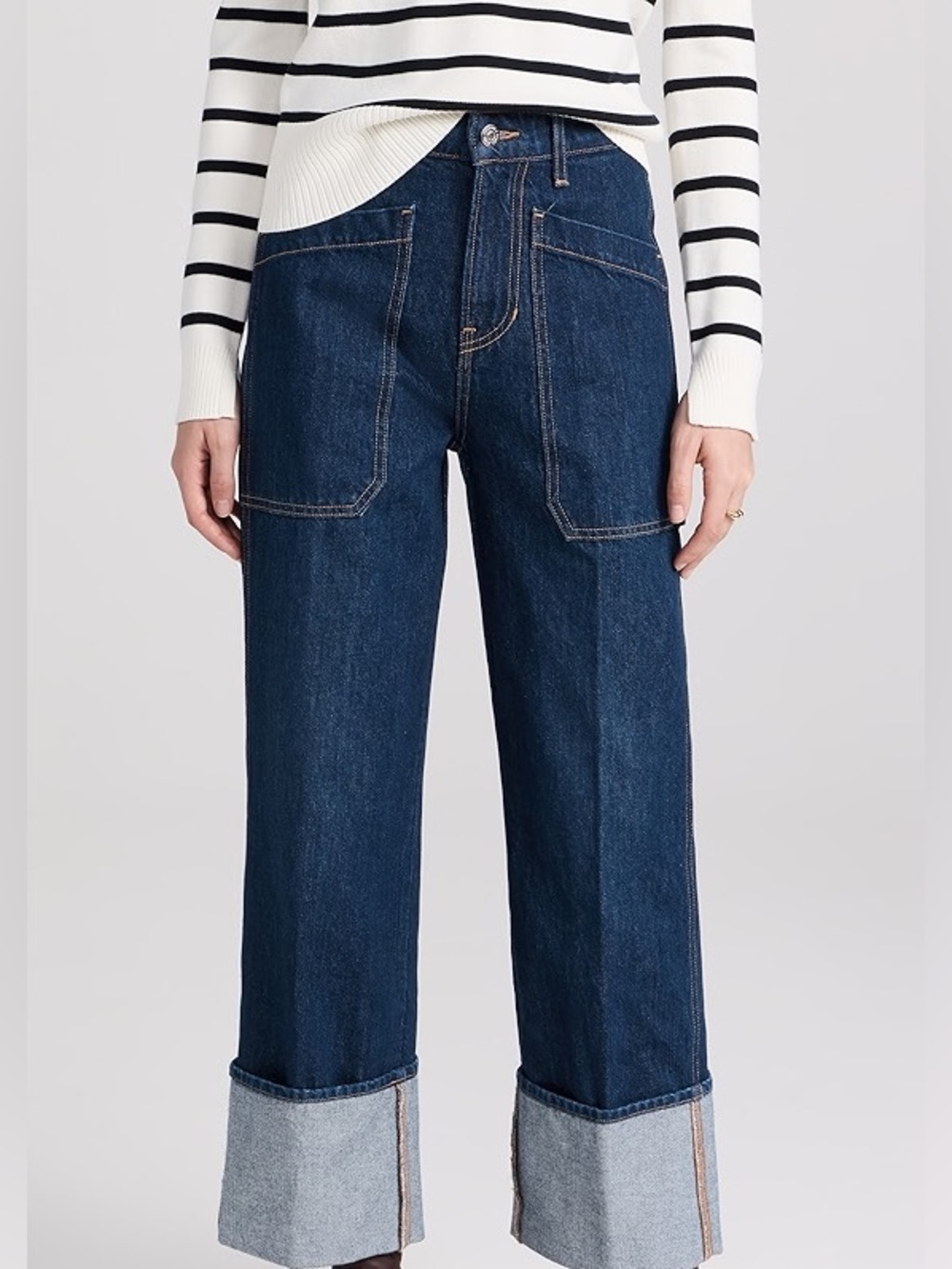 Veronica Beard Dylan High Rise Straight Leg Jeans - Picture 1 of 8